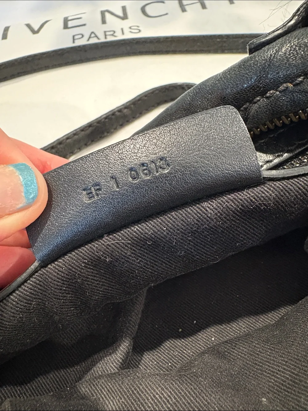 Authentic Pandora Mini Wrinkled Leather Crossbody